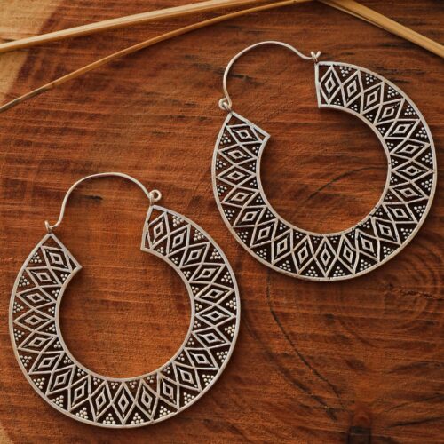 Big Mandala Earrings