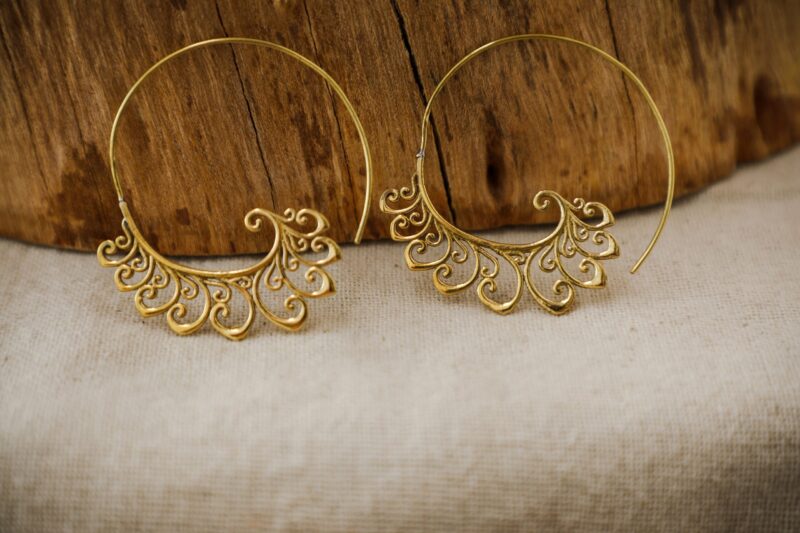 Orecchini a cerchio in oro