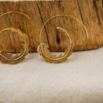 Gold Leaf Earrings