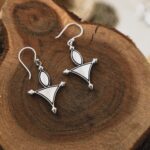 Triangular Dangle Earrings