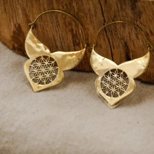 Pendientes de aro gitano