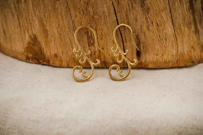 Boucles d’oreilles pendantes Mandala