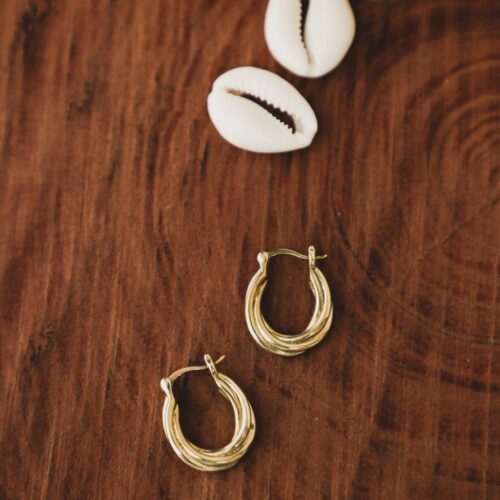 Petites boucles d’oreilles créoles