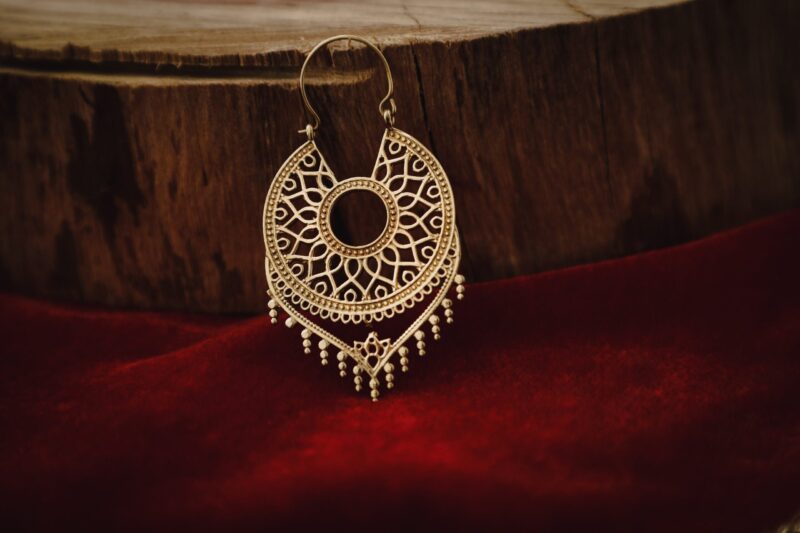 Boucles d’oreilles Mandala marocaines