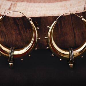 Big Hoop Tribal Earrings