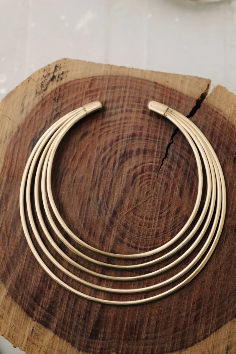Multi-Row Round Necklace