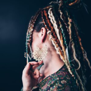 Boucles d’oreilles Mandala Floral