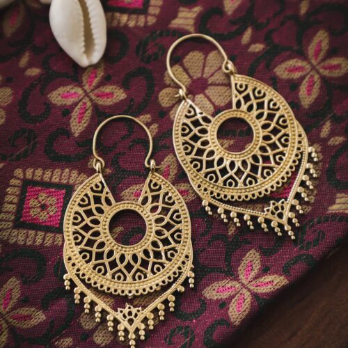 Moroccan Mandala Earrings