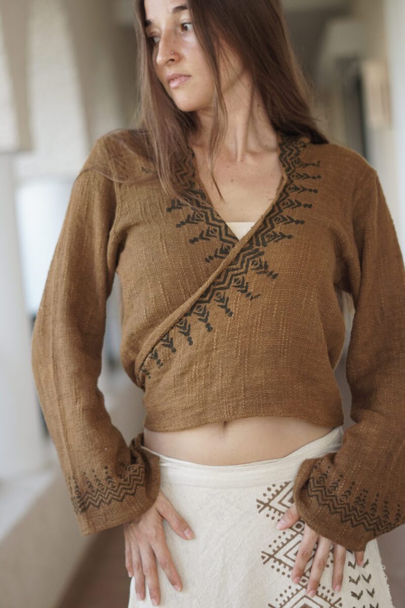 Laura Hoodie – Bohemian Wrap Top