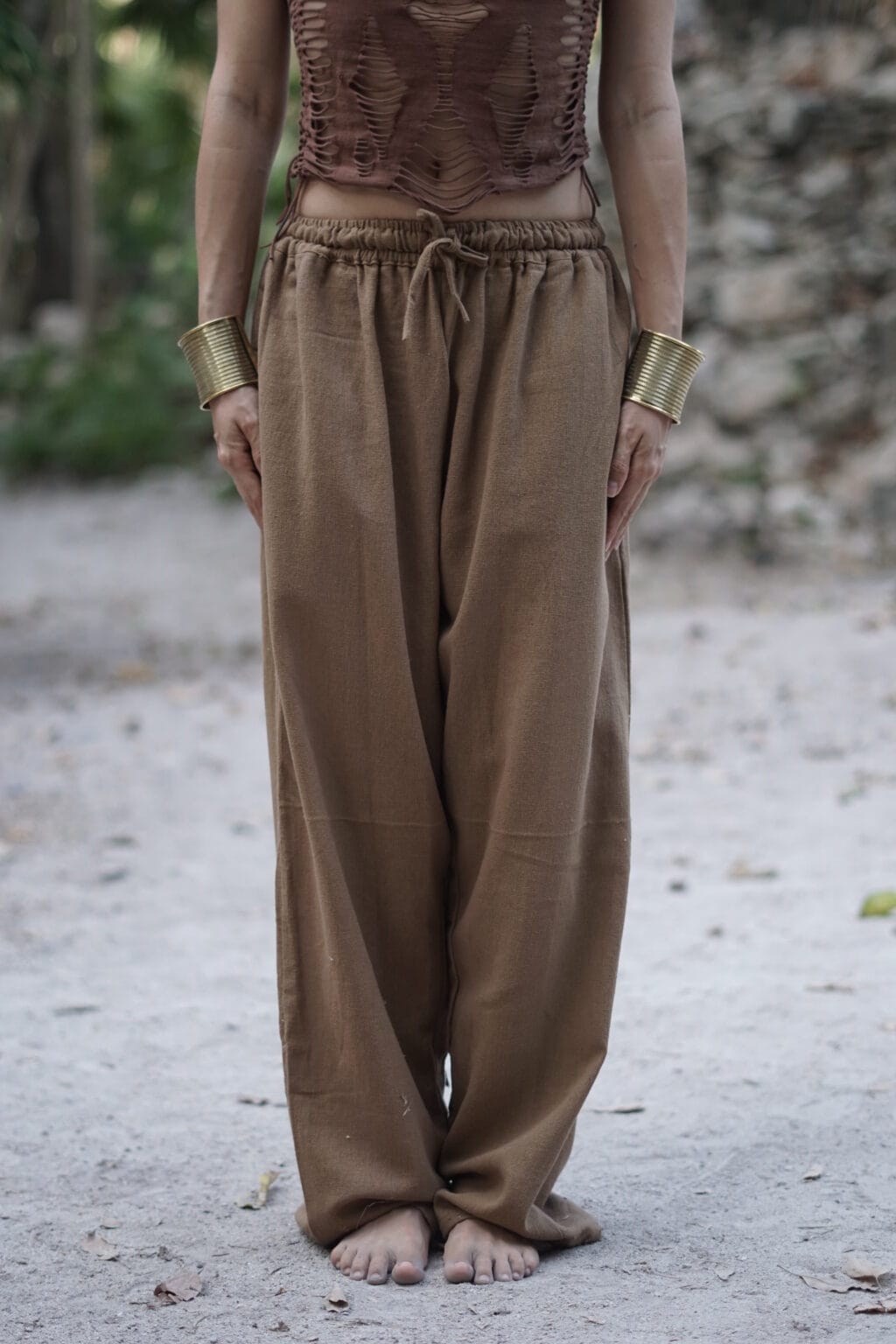 Natural Cotton Pants