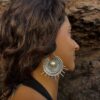 Tribal Shield Earrings