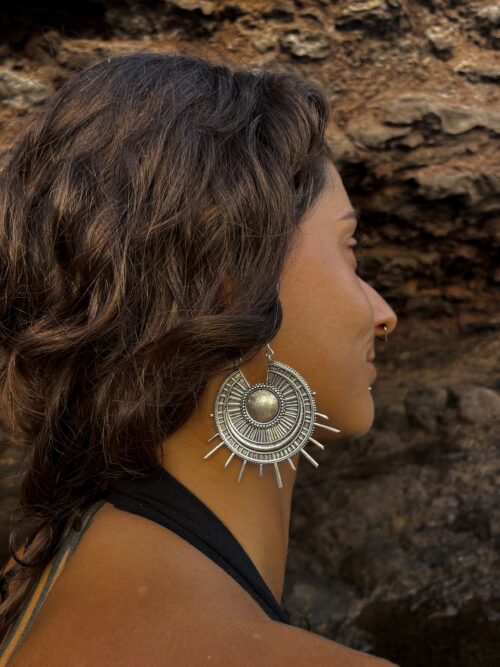 Tribal Shield Earrings