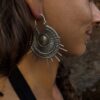 Tribal Shield Earrings
