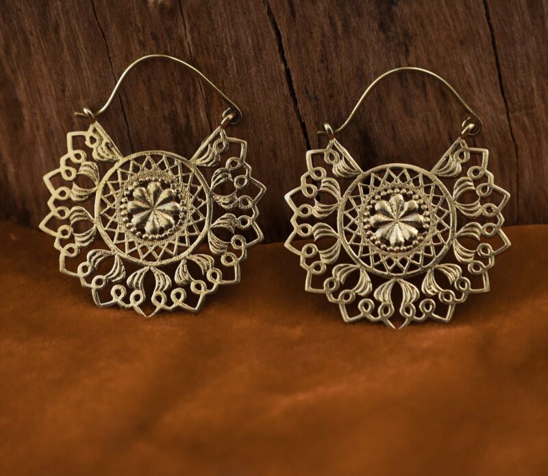 Boucles d’oreilles Mandala