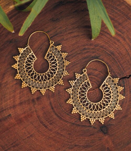 Boucles d’oreilles Boho Mandala