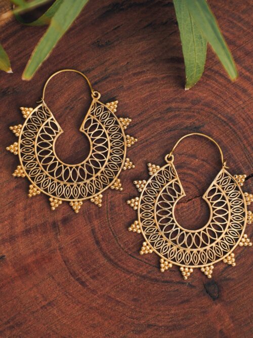 Boho Mandala Earrings