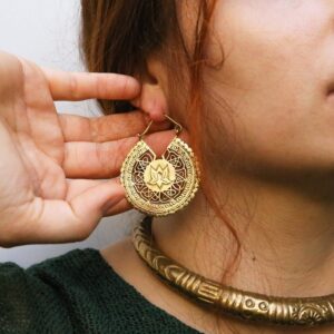 Lotus Flower Earrings