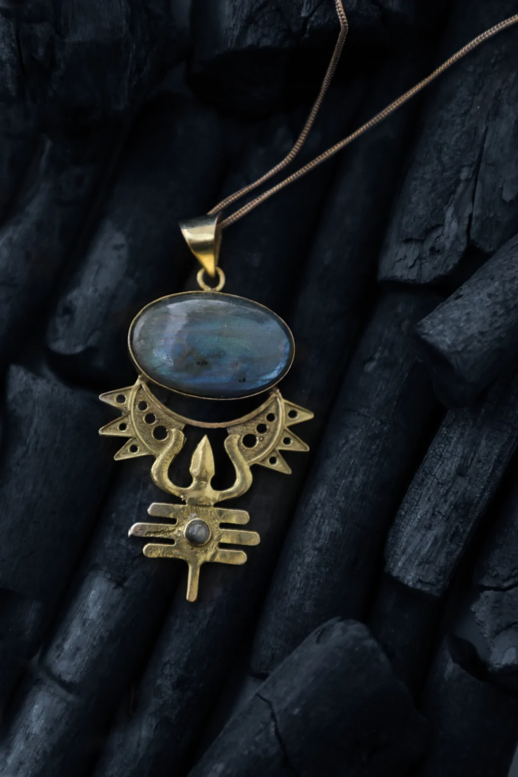 Labradorit Halskette