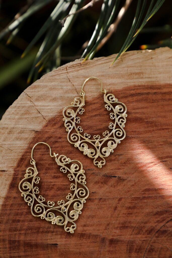 Boucles d’oreilles égyptiennes