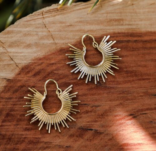 Minimalist Sunshine Earrings
