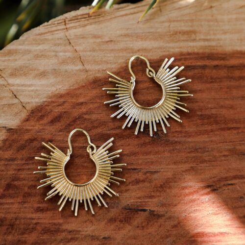 Minimalist Sunshine Earrings