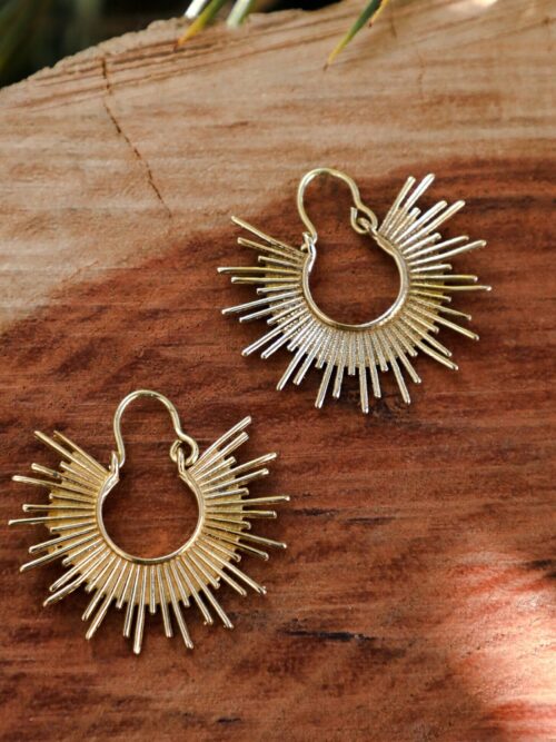 Minimalist Sunshine Earrings