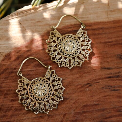 Flowera Mandala Earrings