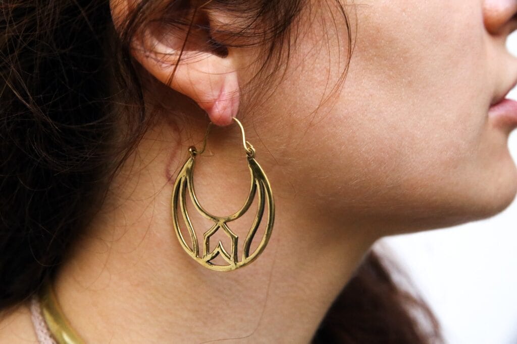 Yellow Chimes Earrings