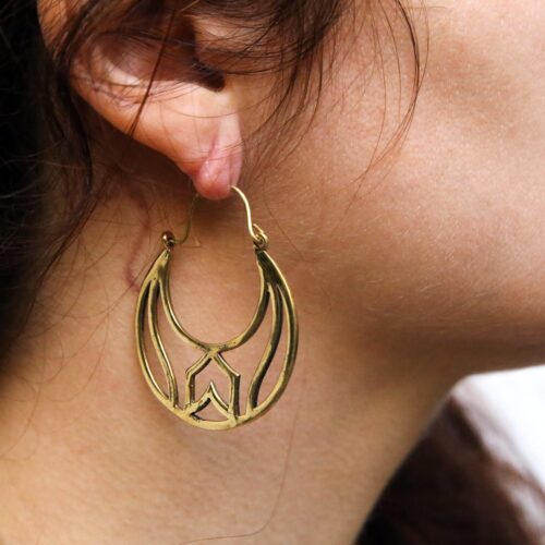 Yellow Chimes Earrings