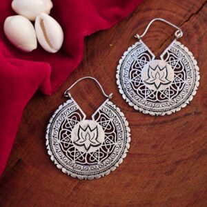 Lotus Flower Earrings