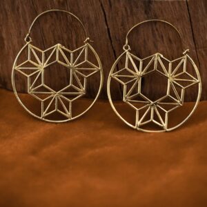 Pendientes florales