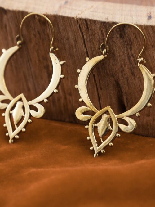Lotus Earrings