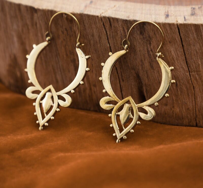 Lotus Earrings