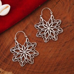 Pendientes de aro Mandala