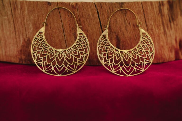 Boucles d’oreilles demi-lune