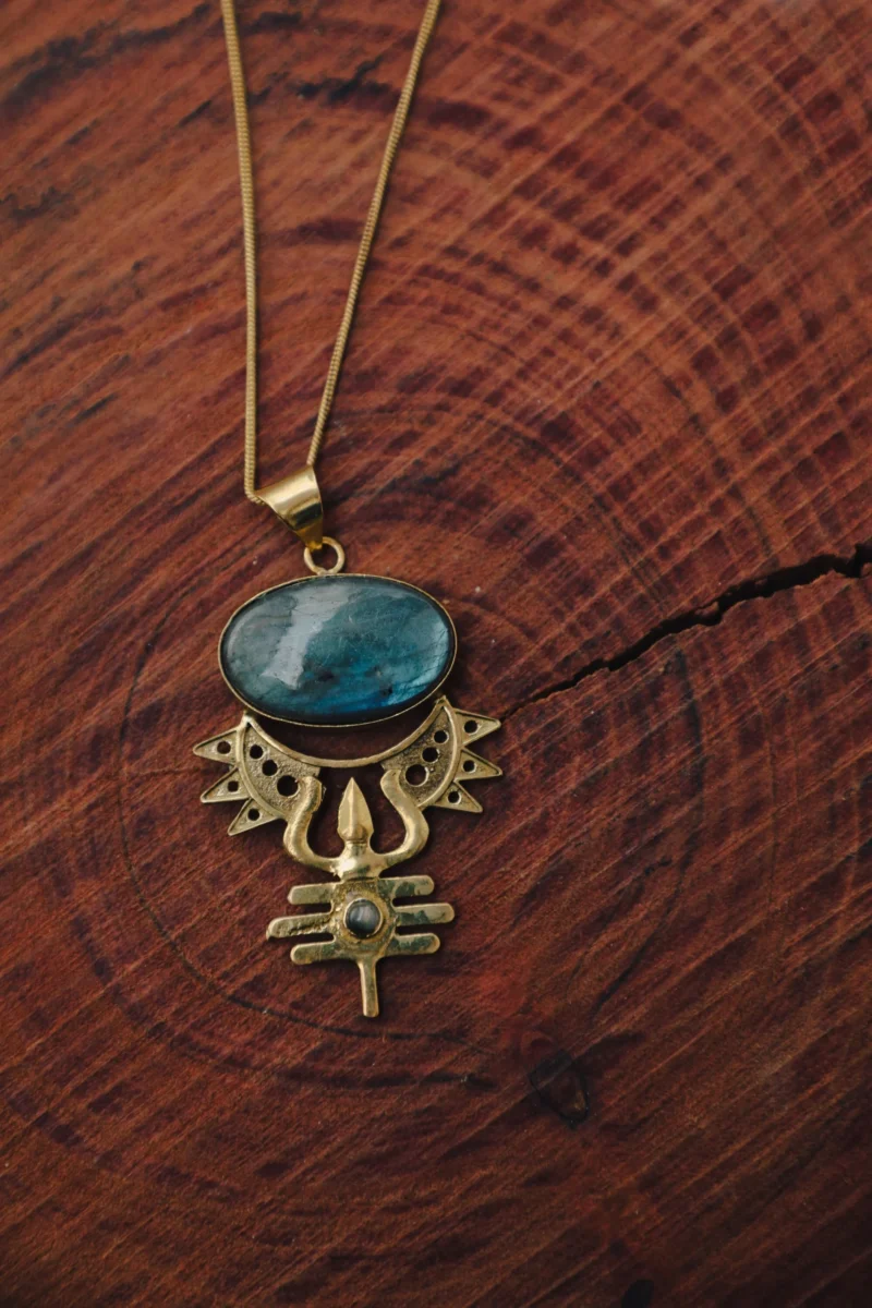 Labradorit Halskette