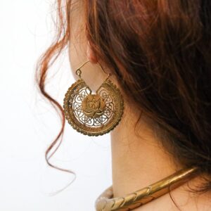 Lotus Flower Earrings