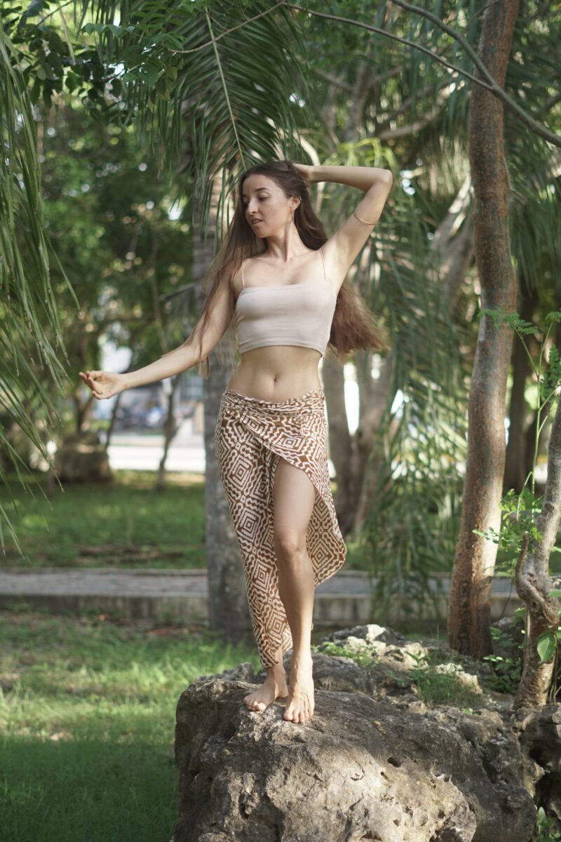 Jupe portefeuille Ana