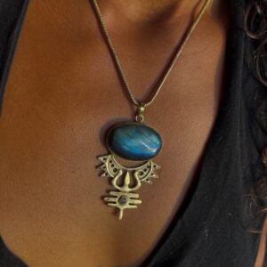 Labradorit Halskette