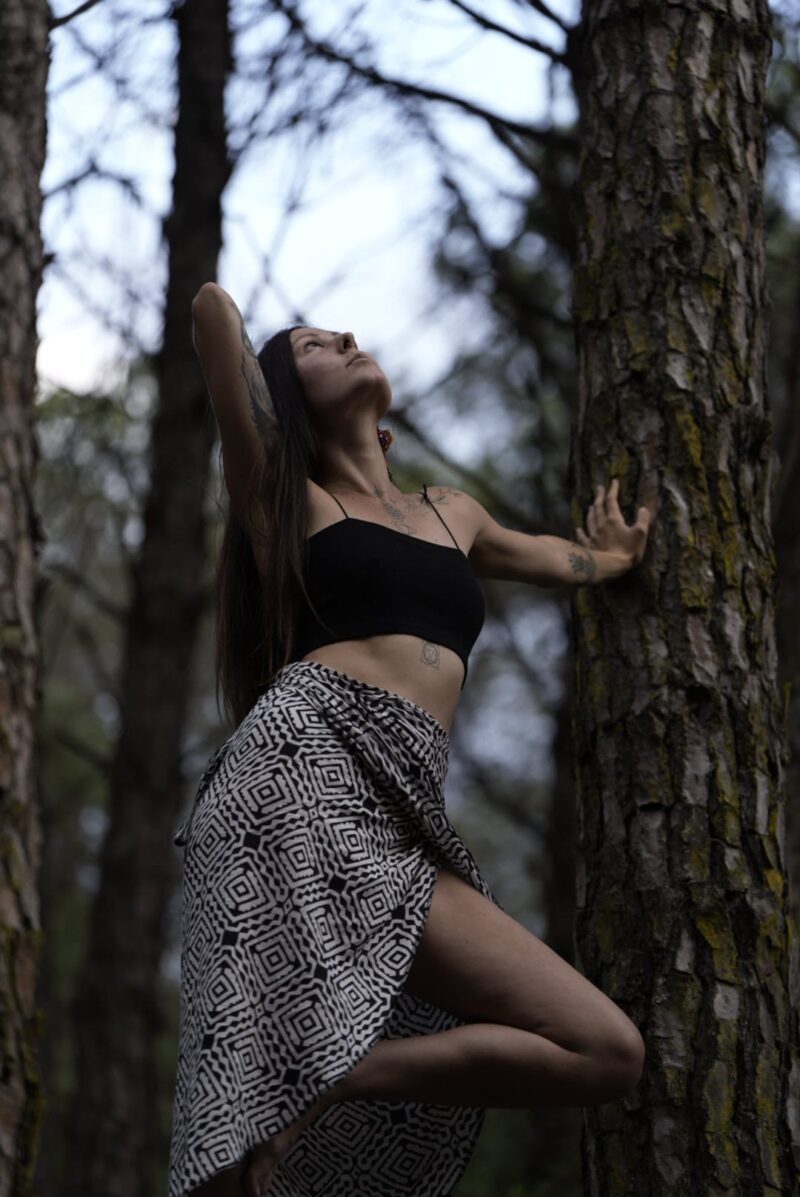 Jupe portefeuille Ana