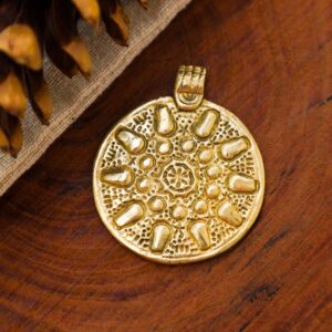 Ciondolo Battesimo in Ottone