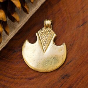 Halbmond Tuareg Messing Anhänger