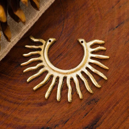 Sunlight Hoops brass Pendant