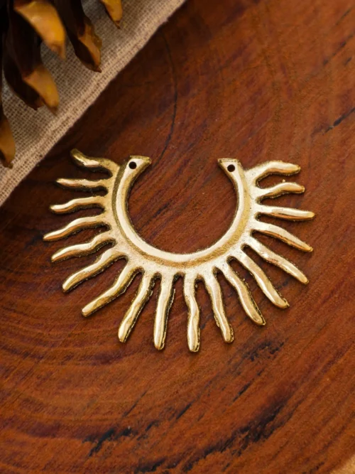 Sunlight Hoops brass Pendant