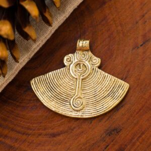 Jaz's Antique Brass Pendant