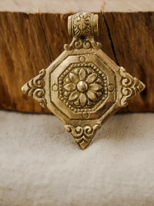 Boho Brass Pendant