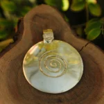 Stone Age Brass Pendant