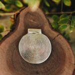 Spiral Brass Pendant