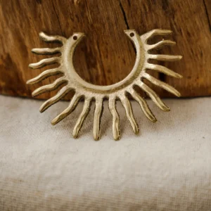 Sunlight Hoops in ottone Ciondolo