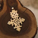 Ethiopian Christian Brass Pendant